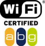 le sigle A, B e G che contraddistinguono le schede Wireless
