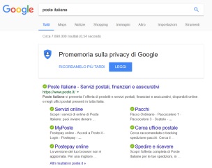 Analisi sicurezza link dai risultati di ricerca di Google da parte di Bitdefender