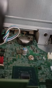 scheda madre batteria tampone 3V CR2032