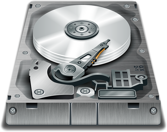 Vista interna di un Hard Disk (disco rigido)