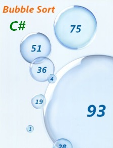 Algoritmo di ordinamento Bubble Sort sviluppato in C#