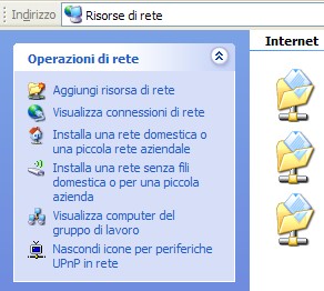 Le operazioni di rete di Windows