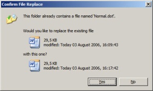 Come ripristinare il file Normal.dot quando questo è corrotto o danneggiato e far ripartire Word