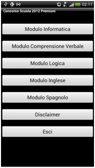 app concorso scuola 2012