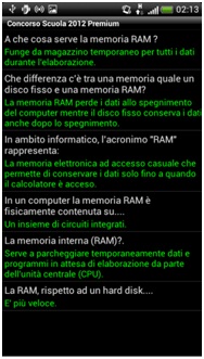 app concorso scuola 2012